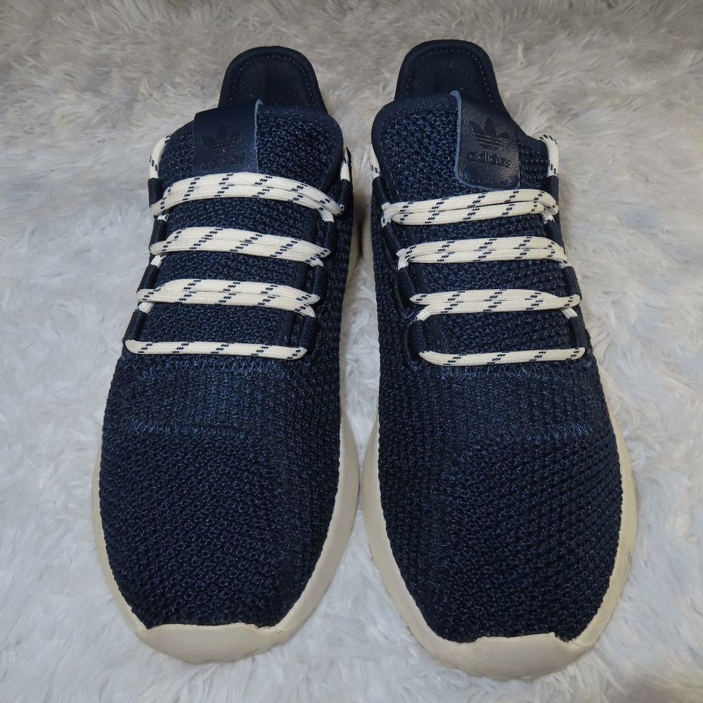 Adidas Tubular Shadow Boys Shoes Blue White Sneakers BB6750 5.5 - Picture 7 of 8